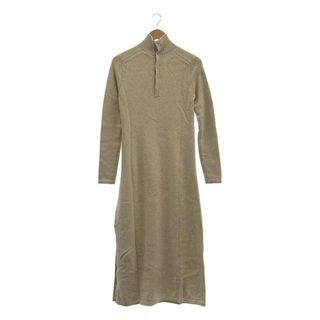 オーラリー(AURALEE)のAURALEE / オーラリー | COTTON WOOL CASHMERE KNIT ONE-PIECE ワンピース | 1 | ベージュ | レディース(ロングワンピース/マキシワンピース)