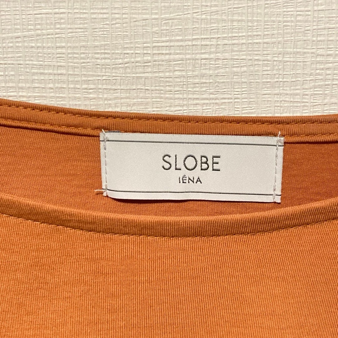 SLOBE IENA(スローブイエナ)のSOLBE IENA ギャザースリーブボートネックプルオーバー　美品 レディースのトップス(カットソー(半袖/袖なし))の商品写真