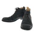 【美品】  Paul Harnden / ポールハーデン | PH7 Balmoral Boot / レザー バルモラル ブーツ | 8 | Black X | メンズ