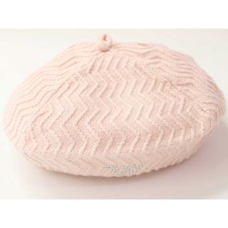 アルマーニ(Armani)の【春物 新入荷!】◇アルマーニベビー/Armani baby◇50cm位 ニットベレー帽子 ピンク【中古】子供 キッズ kids ベビー baby 女の子 春秋 bagetc 613042(帽子)