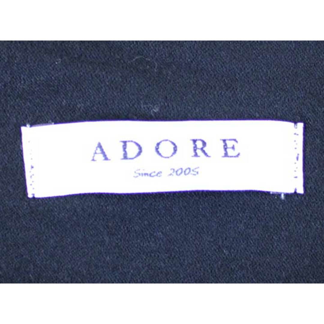 ADORE(アドーア)の【春物新入荷】■ADORE/アドーア■ウールチュニックワンピース/長袖/ミディ丈 ブラック/黒 レディース 38【中古】 春秋 313042 レディースのワンピース(その他)の商品写真