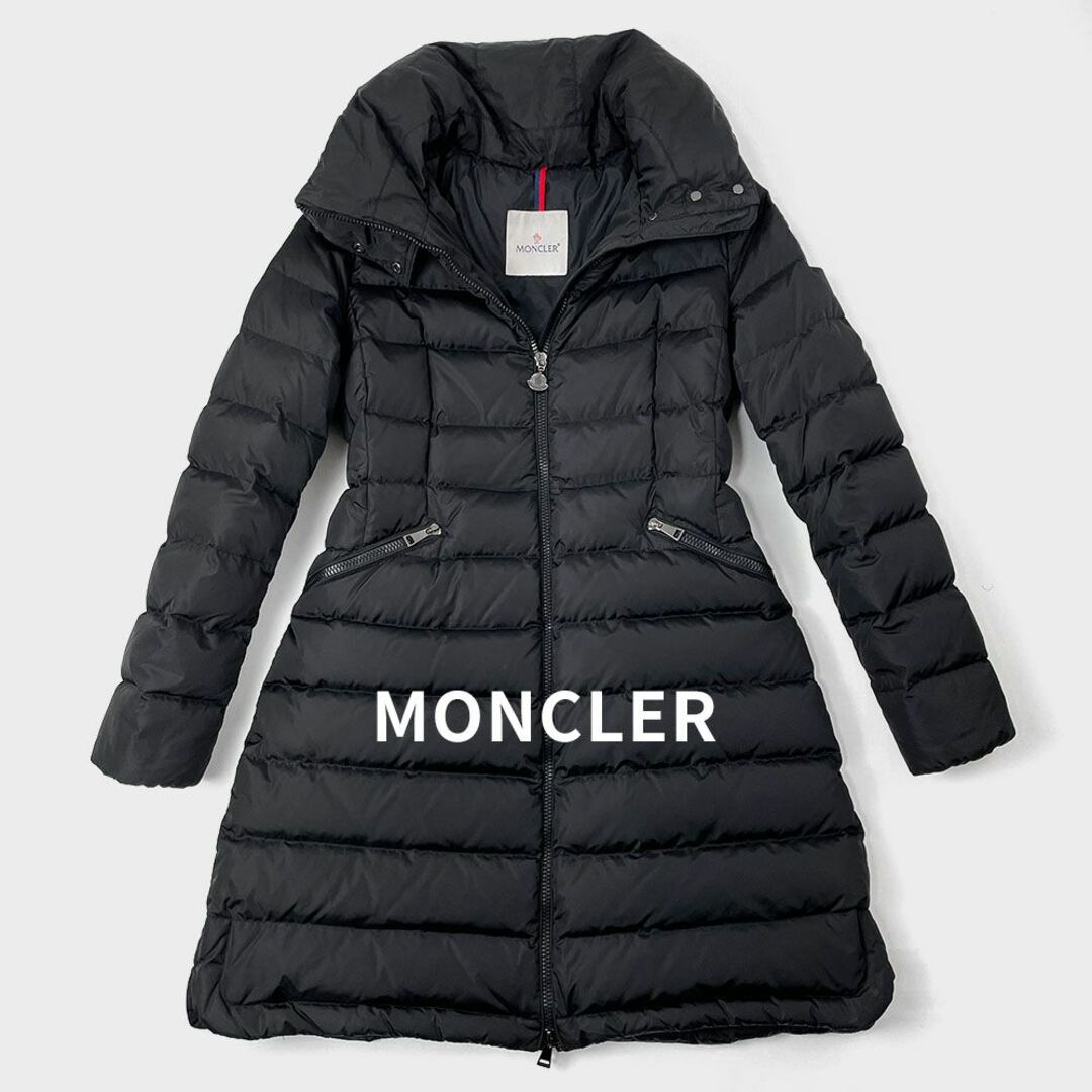 MONCLER(モンクレール)のMONCLER モンクレール FLAMMETTE フラメッテ ダウンコート 黒1 レディースのジャケット/アウター(ダウンコート)の商品写真