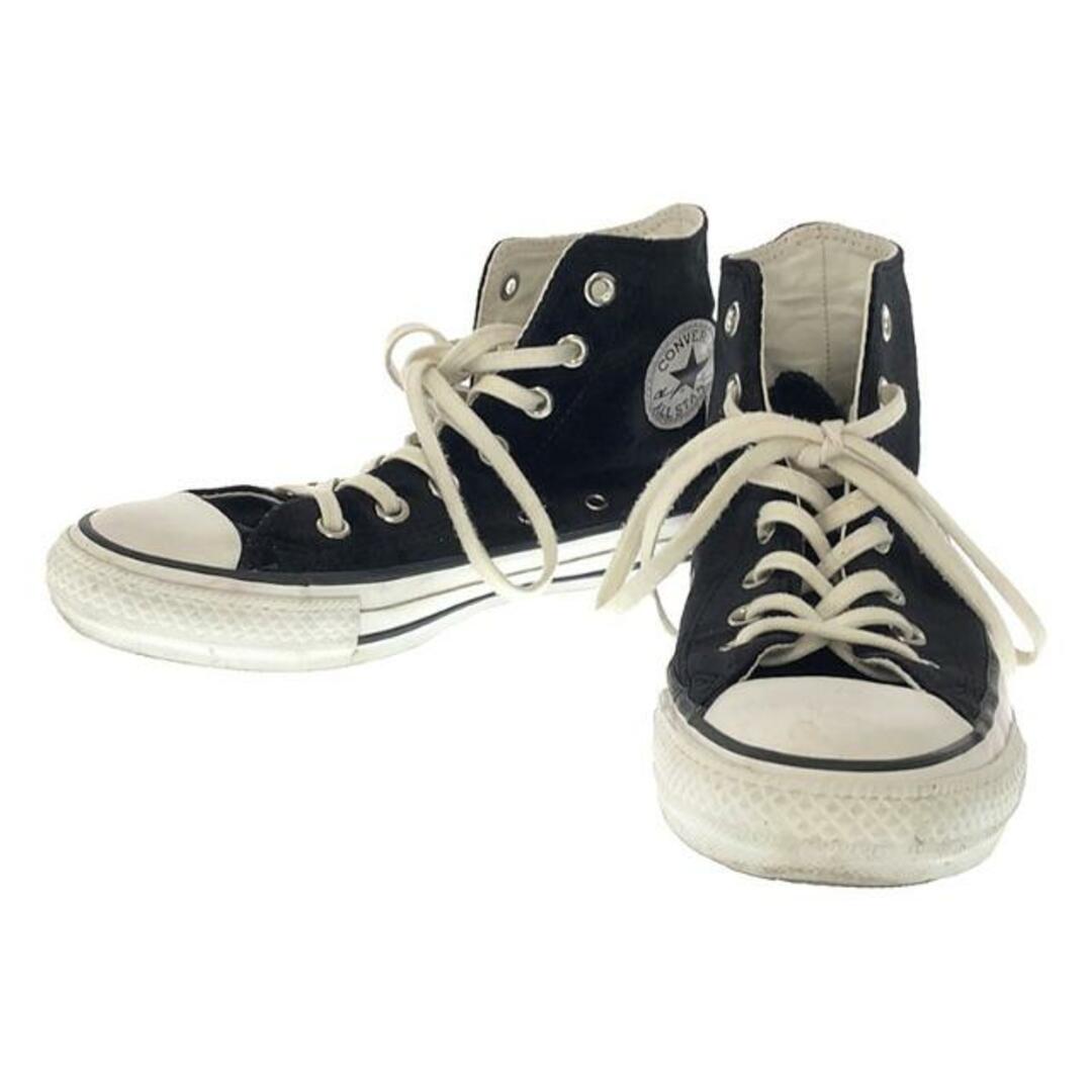 CONVERSE(コンバース)のCONVERSE / コンバース | × ADAM ET ROPE アダムエロペ別注 ベロア オールスター ハイカットスニーカー | 23 | ブラック | レディース レディースの靴/シューズ(スニーカー)の商品写真