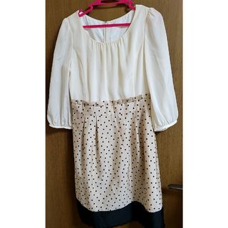 LAISSE PASSE - 美品⭐︎レッセパッセ ニットワンピース 裾レース LAISSE PASSE - 美品⭐︎レッセパッセ ニットワンピース 裾レース