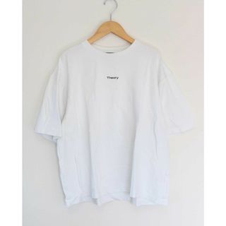 theory - 【春夏物 新入荷】●theory/セオリー●2022年製/LARGE TEE/カットソー/Tシャツ/プルオーバー/半袖/クルーネック ホワイト/白 レディース S 【中古】春夏  913042