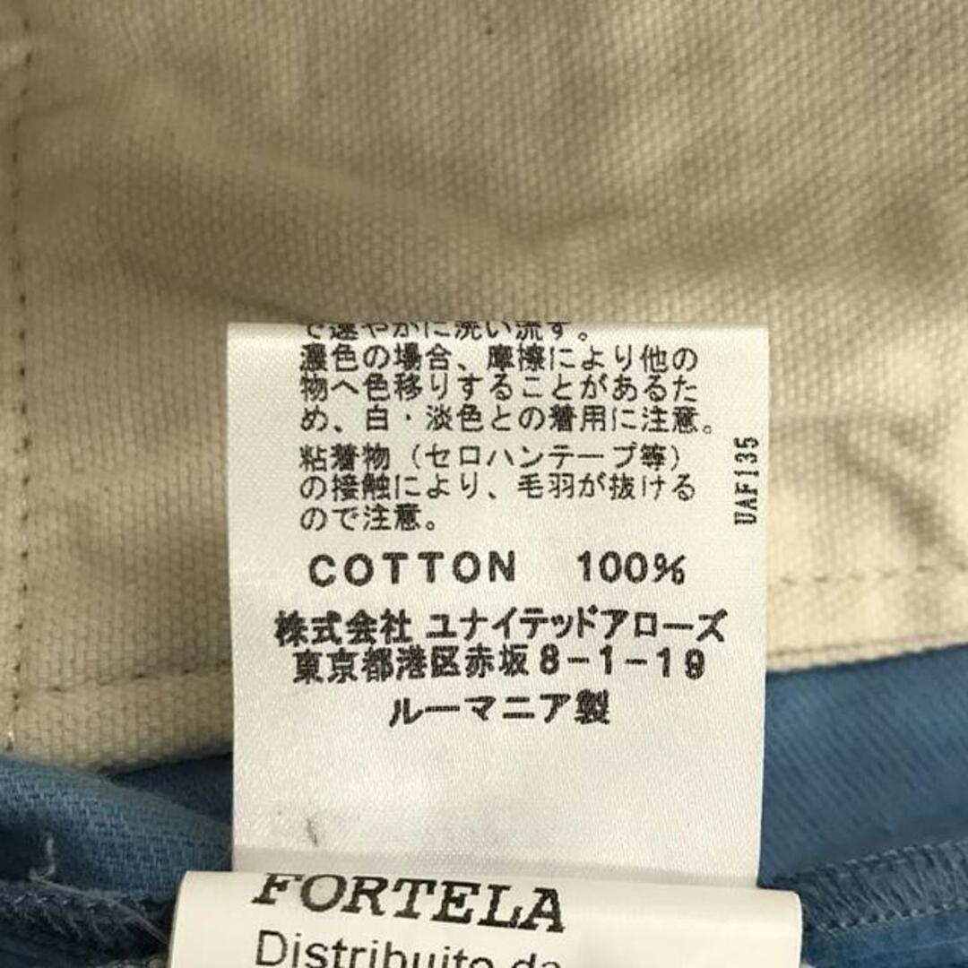 FORTELA / フォルテラ | コーデュロイ 2タック ストレートパンツ | 34 | ブルー | メンズ メンズのパンツ(その他)の商品写真