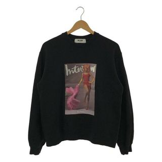 エムエスジイエム(MSGM)のMSGM / エムエスジーエム | × INTERVIEW RUPAUL COVER UNISEX SWEATSHIRT トレーナー | M | 部落 | レディース(トレーナー/スウェット)