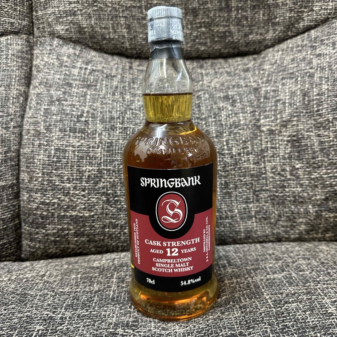 スプリングバンク カスクストレングス 12年 食品/飲料/酒の酒(ウイスキー)の商品写真