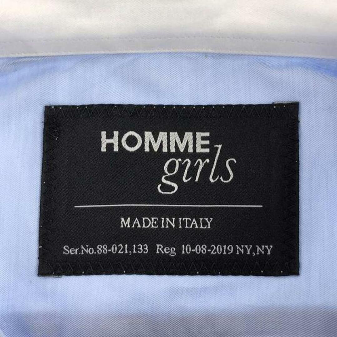 HOMME girls / オム ガールズ | クロップドコットンシャツ | L HOMME girls / オム ガールズ | クロップドコットンシャツ | L