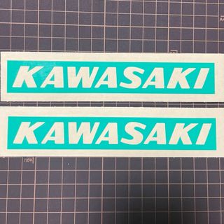 カワサキ　マスキングシート 2枚セット　転写シート有　旧車　塗装　 苗字 (ステッカー)