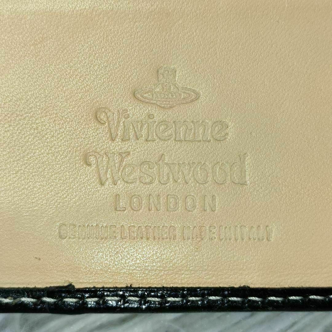 Vivienne Westwood(ヴィヴィアンウエストウッド)のヴィヴィアンウエストウッド 二つ折り財布 オーブ ロゴ ピンク レザー 革 レディースのファッション小物(財布)の商品写真