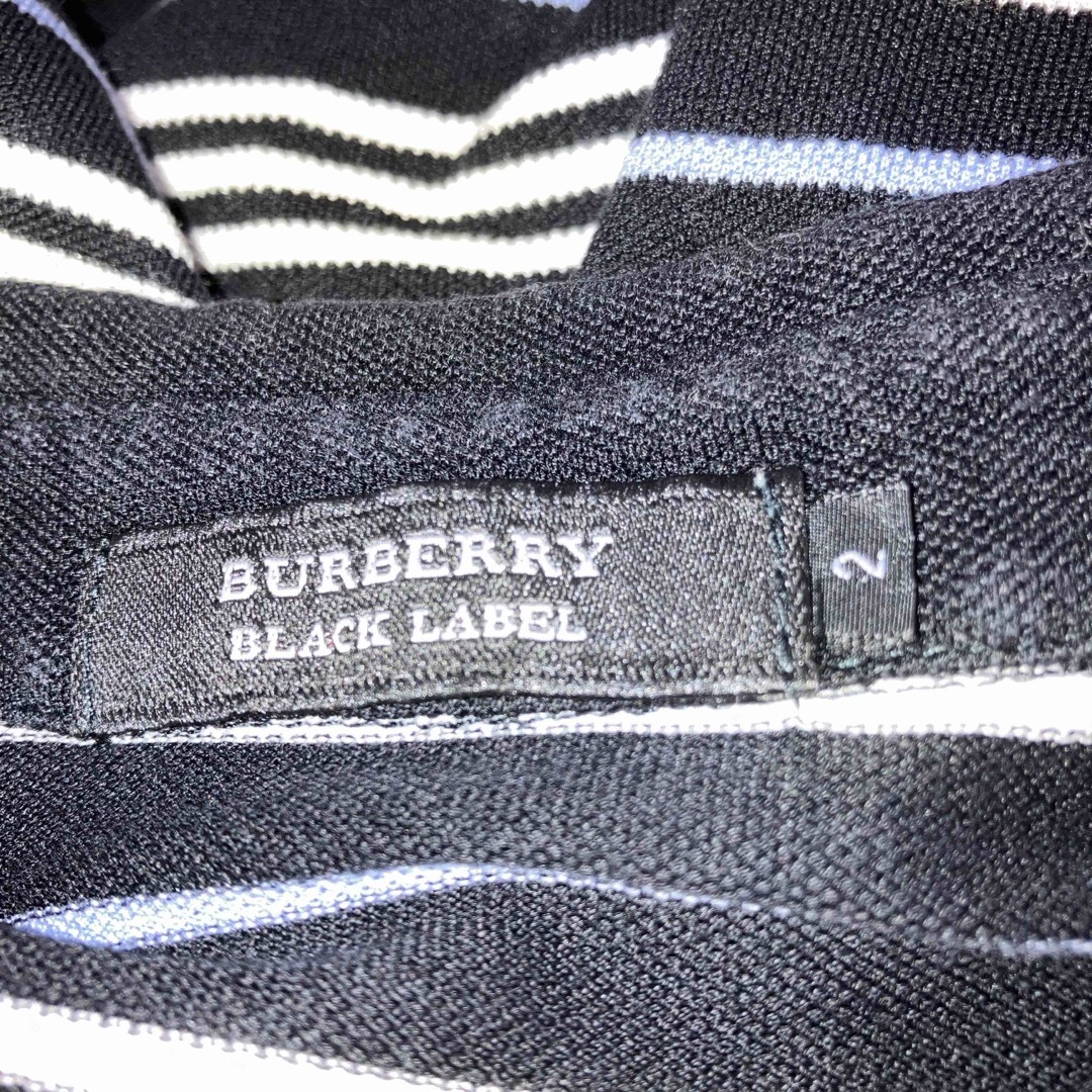 BURBERRY BLACK LABEL(バーバリーブラックレーベル)のBURBERRYブラックレーベル半袖ポロシャツ メンズのトップス(ポロシャツ)の商品写真