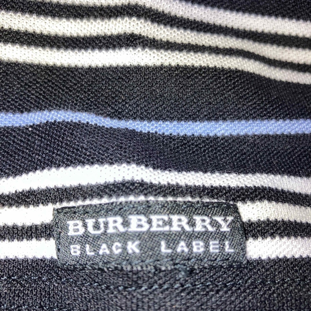 BURBERRY BLACK LABEL(バーバリーブラックレーベル)のBURBERRYブラックレーベル半袖ポロシャツ メンズのトップス(ポロシャツ)の商品写真