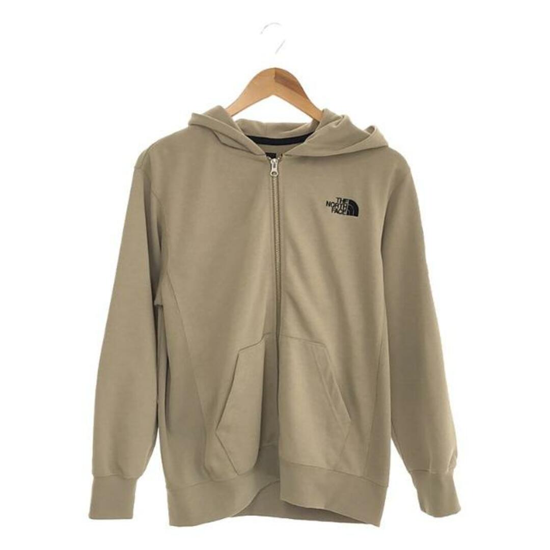 THE NORTH FACE(ザノースフェイス)の【美品】  THE NORTH FACE / ザノースフェイス | スクエアロゴ フルジップパーカ | S | カーキ | メンズ メンズのトップス(スウェット)の商品写真