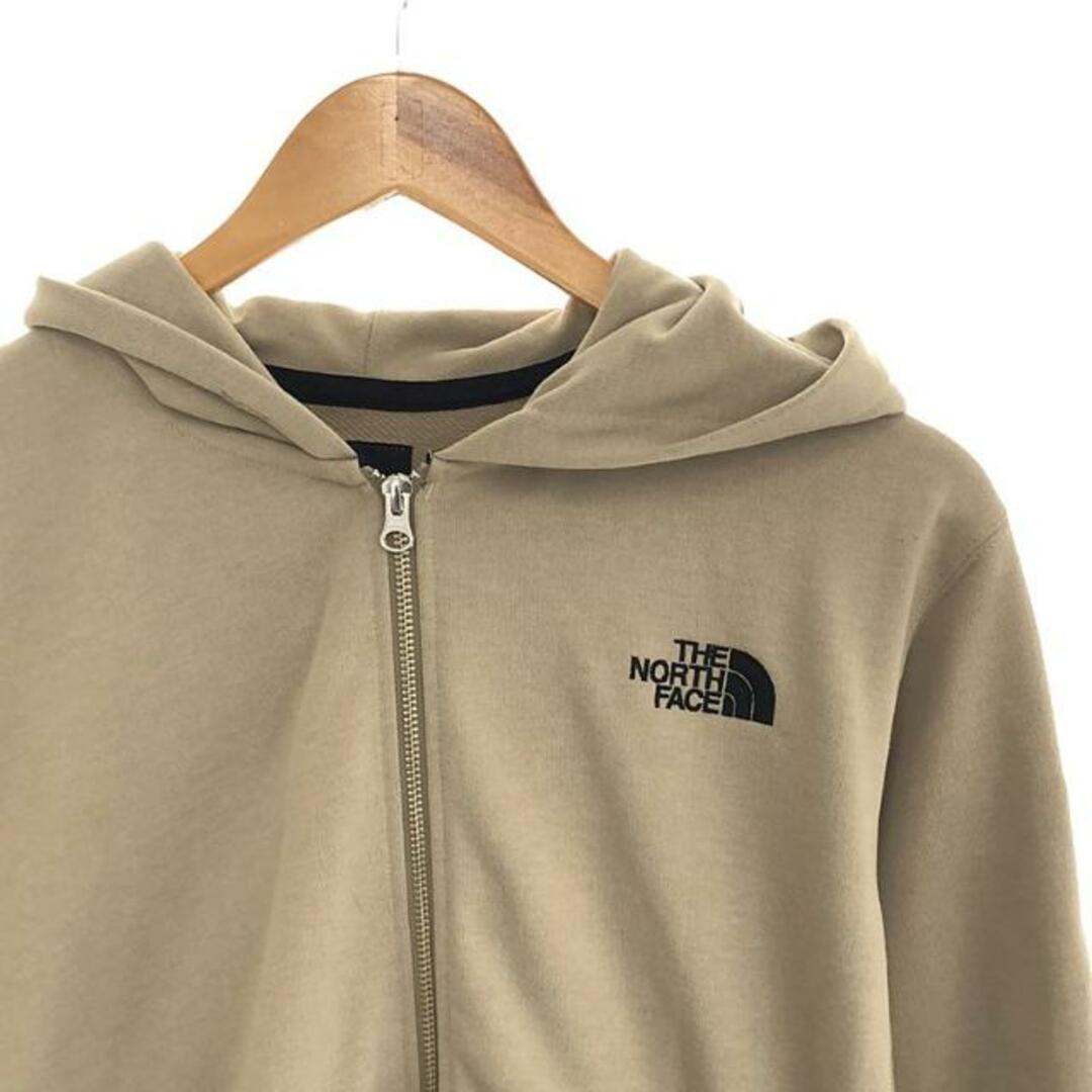 THE NORTH FACE(ザノースフェイス)の【美品】  THE NORTH FACE / ザノースフェイス | スクエアロゴ フルジップパーカ | S | カーキ | メンズ メンズのトップス(スウェット)の商品写真