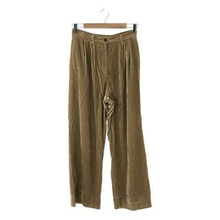 クラネ(CLANE)のCLANE / クラネ | × MINAMI TANAKA  COLOR LINE VELOR PANTS ベロアパンツ | 2 | ベージュ | レディース(その他)