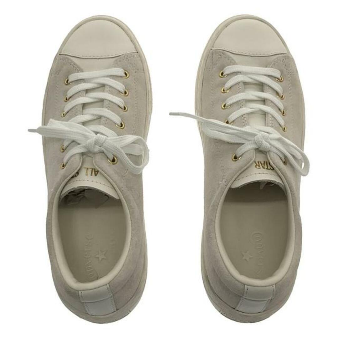 CONVERSE(コンバース)の【美品】  CONVERSE / コンバース | × IENA 別注 ALL STAR COUPE EPAIS OX スニーカー | 23 | ベージュ | レディース レディースの靴/シューズ(スニーカー)の商品写真