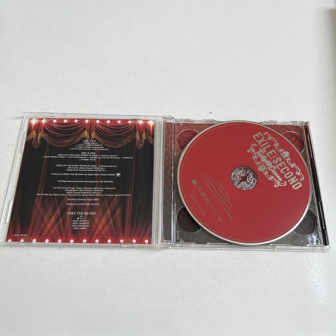 EXILE THE SECOND(エグザイルザセカンド)のTwilight　Cinema（DVD付） エンタメ/ホビーのCD(ポップス/ロック(邦楽))の商品写真