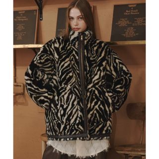 シュタイン(stein)のSeyto Reversible fur mouton jacket ジャケット(ブルゾン)