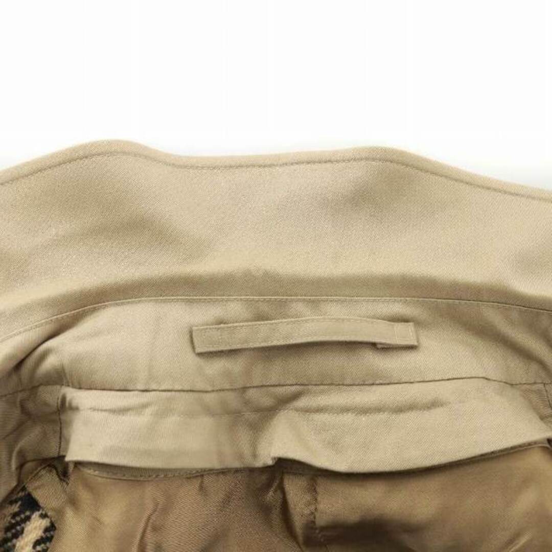 バーバリー バルマカーンコート ロング ノバチェック ライナー付 48 ベージュ メンズのジャケット/アウター(ステンカラーコート)の商品写真