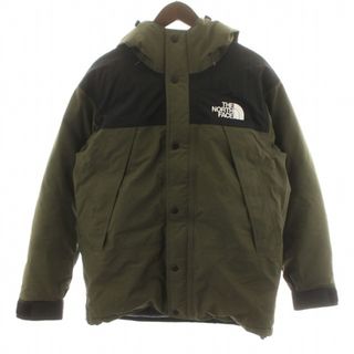 ザノースフェイス(THE NORTH FACE)のノースフェイス 22AW マウンテンダウンジャケット ND92237 M 緑 黒(その他)