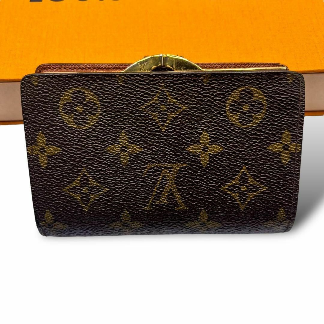 LOUIS VUITTON(ルイヴィトン)の【美品】ルイヴィトン　モノグラム　ポルトモネ・ビエ　ヴィエノワ　がま口財布 レディースのファッション小物(財布)の商品写真