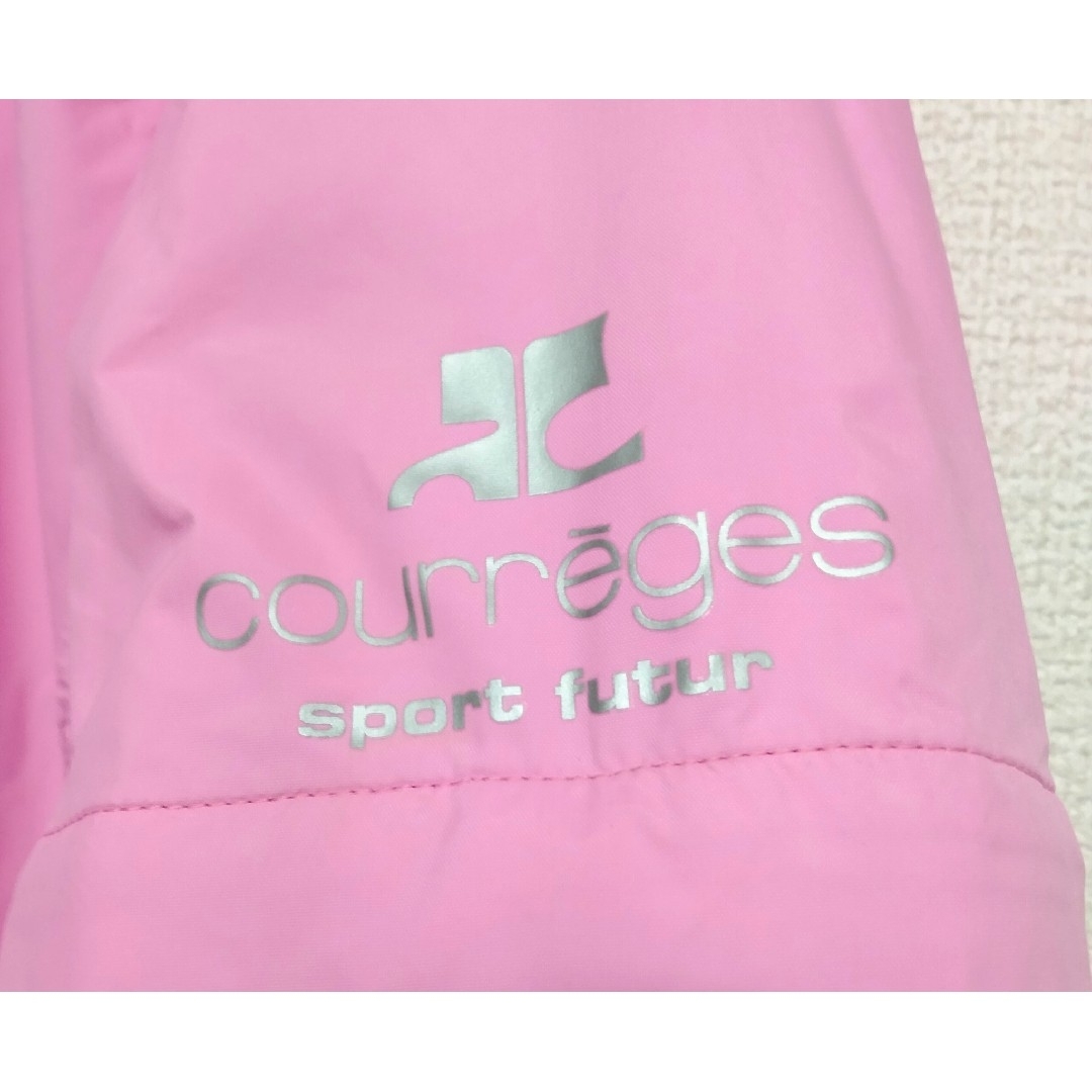 Courreges(クレージュ)のcourreges クレージュ レインウェア セットアップ ピンク 38 M スポーツ/アウトドアのゴルフ(ウエア)の商品写真