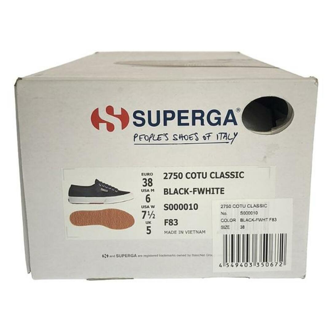 SUPERGA(スペルガ)の【新品】  SUPERGA / スペルガ | 2750 COTU CLASSIC スニーカー | 38 | ブラック/ホワイト | レディース レディースの靴/シューズ(スニーカー)の商品写真