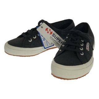 【新品】  SUPERGA / スペルガ | 2750 COTU CLASSIC スニーカー | 38 | ブラック/ホワイト | レディース