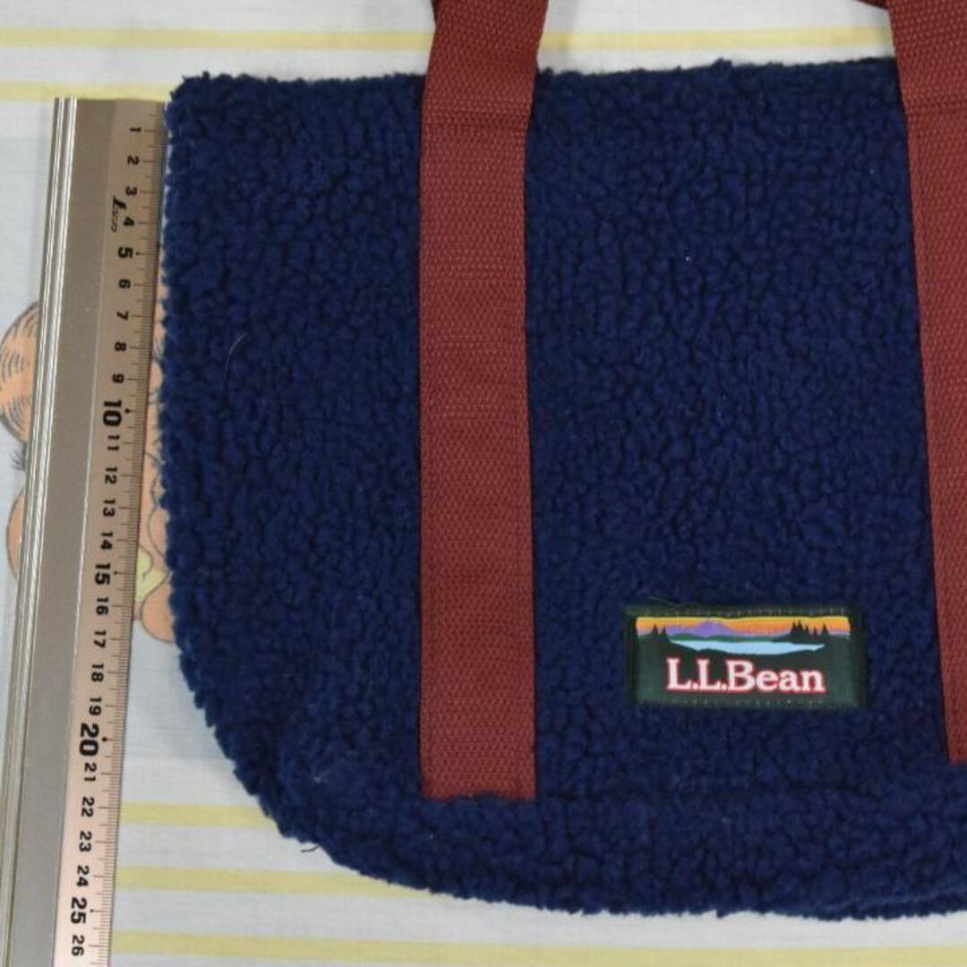 L.L.Bean(エルエルビーン)のL.L.Bean トートバッグ 14131ｃ USA製 フリース 90 00 レディースのバッグ(トートバッグ)の商品写真