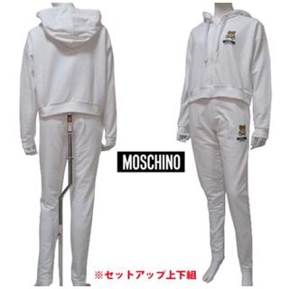 モスキーノ(MOSCHINO)の〈新品〉MOSCHINO モスキーノ パーカー ショート丈(パーカー)