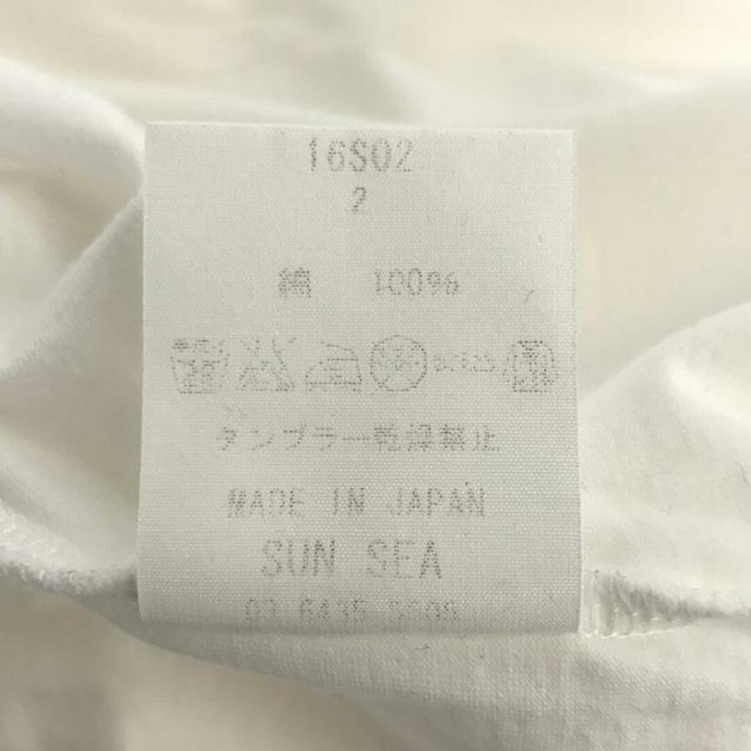 SUNSEA(サンシー)のSUNSEA / サンシー | レイヤードロングスリーブ Tシャツ | 2 | ホワイト | メンズ メンズのトップス(Tシャツ/カットソー(七分/長袖))の商品写真