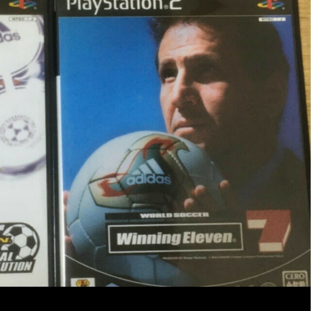 PlayStation2(プレイステーション2)のPS2 ワールドサッカー　ウイニングイレブン7 エンタメ/ホビーのゲームソフト/ゲーム機本体(家庭用ゲームソフト)の商品写真