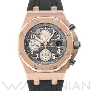 オーデマピゲ(AUDEMARS PIGUET)の中古 オーデマ ピゲ AUDEMARS PIGUET 26470OR.OO.A125CR.01 グレー メンズ 腕時計(腕時計(アナログ))