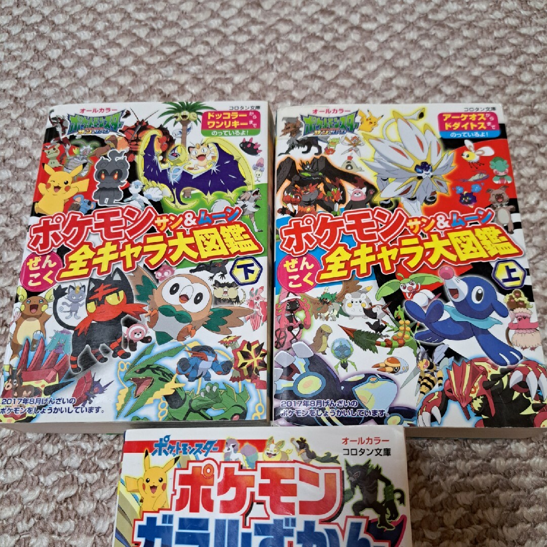 ポケモン(ポケモン)の値下げ！ポケモン図鑑上下、ガラルずかんセット エンタメ/ホビーの本(絵本/児童書)の商品写真