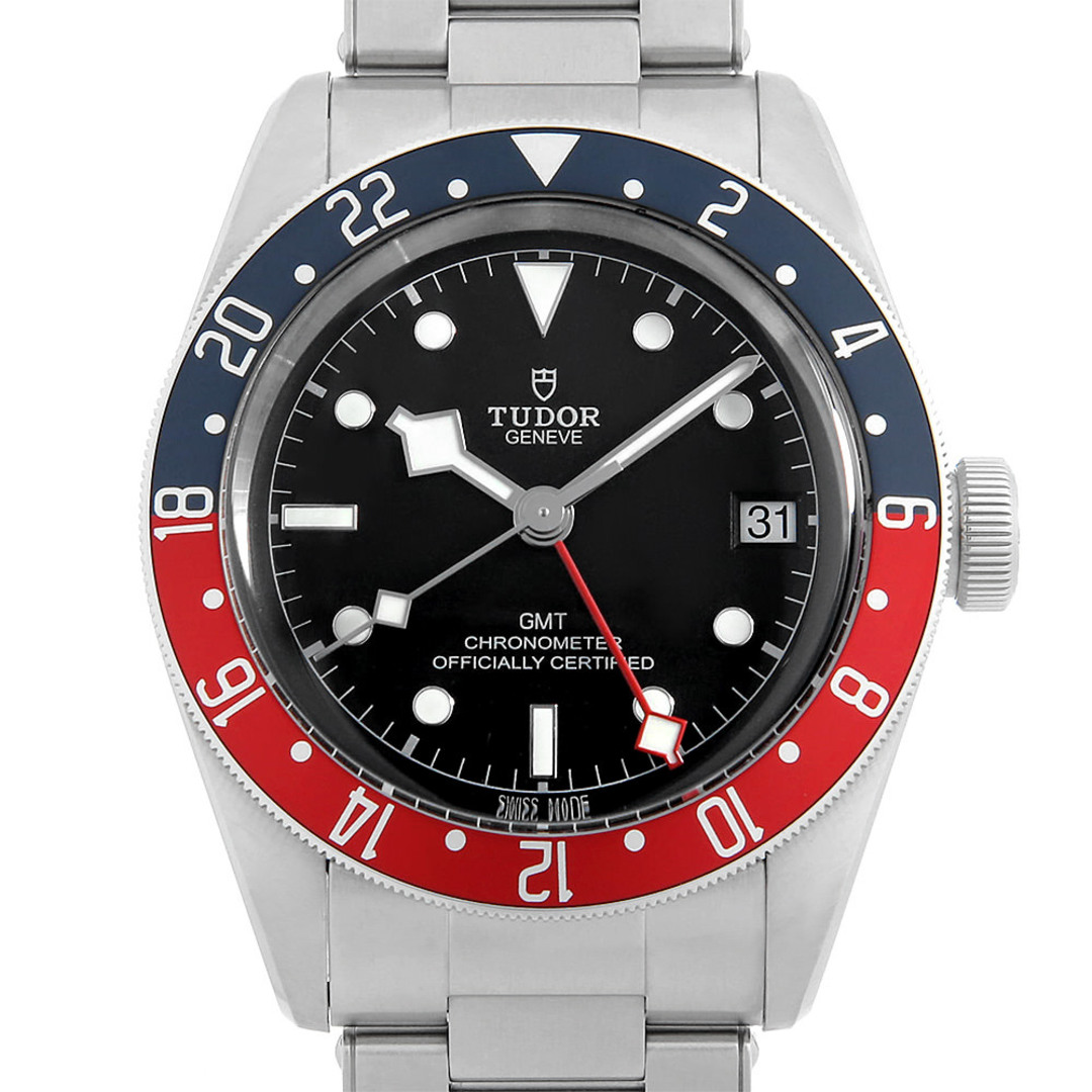 Tudor(チュードル)のチューダー ヘリテージ ブラックベイ GMT 79830RB メンズ 中古 腕時計 メンズの時計(腕時計(アナログ))の商品写真