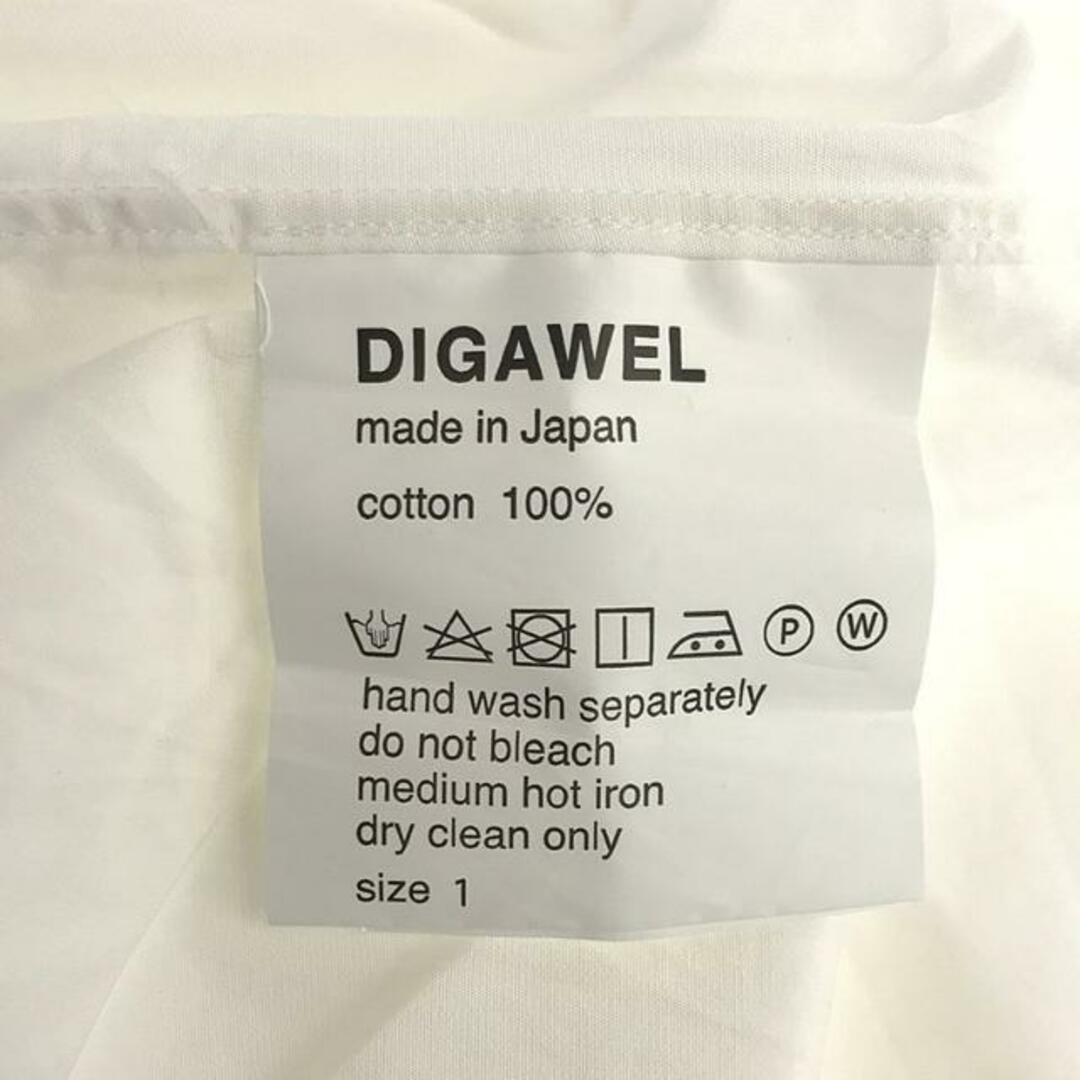 DIGAWEL(ディガウェル)のDIGAWEL / ディガウェル | STANDARD SHIRT シャツ | 1 | ホワイト | レディース レディースのトップス(シャツ/ブラウス(長袖/七分))の商品写真