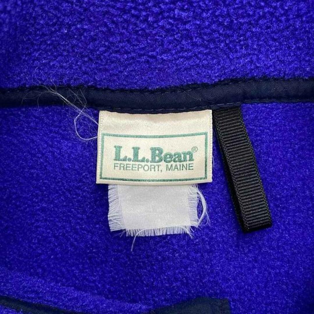 L.L.Bean(エルエルビーン)のL.L.BEAN / エルエルビーン | 80s ヴィンテージ フリース ハーフスナップ プルオーバジャケット | ブルー | メンズ メンズのジャケット/アウター(その他)の商品写真