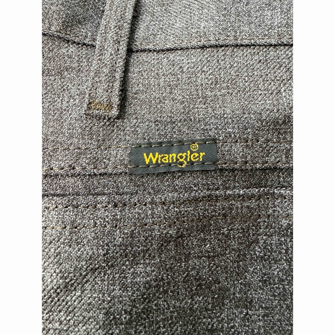 Wrangler(ラングラー)の美品 ラングラー ランチャー ドレスジーンズ フレア ストレート センタープレス メンズのパンツ(スラックス)の商品写真