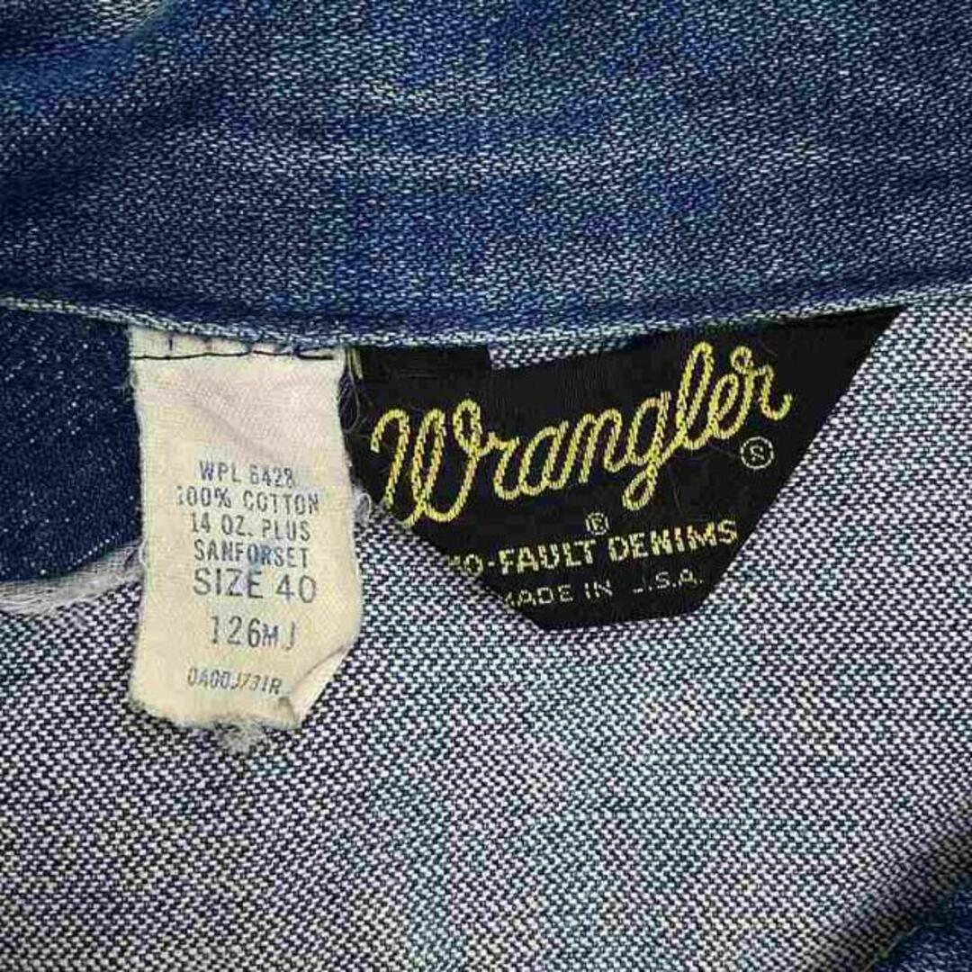 Wrangler - WRANGLER / ラングラー | 80s ヴィンテージ 三角タグ Wrangler - WRANGLER / ラングラー | 80s ヴィンテージ 三角タグ