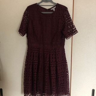 H&M - H＆M レースワンピース Mサイズ