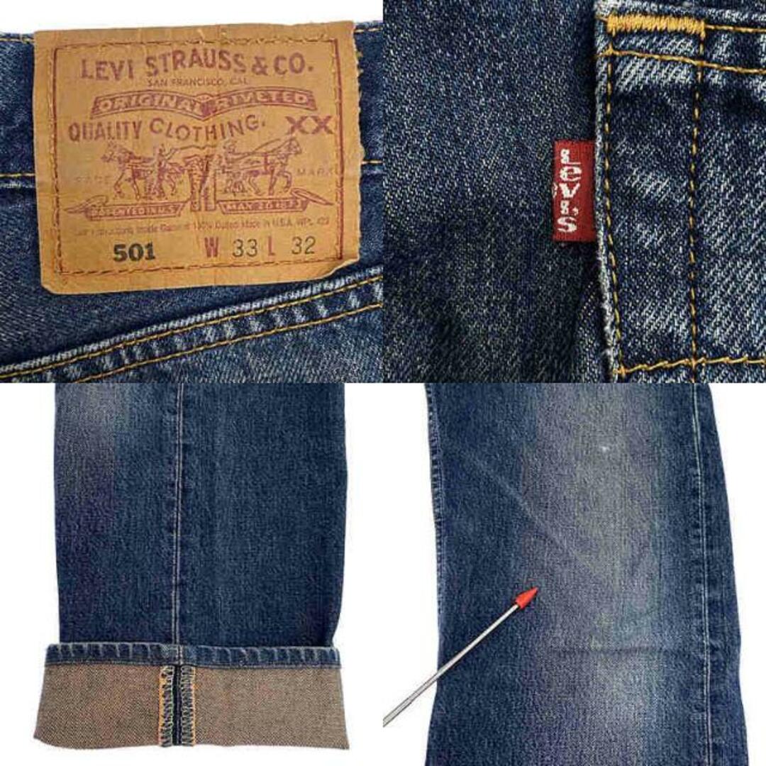 Levi's(リーバイス)のLevi's / リーバイス | 90s ヴィンテージ USA製 501 5P デニムパンツ | W33 L32 | インディゴ | メンズ メンズのパンツ(その他)の商品写真