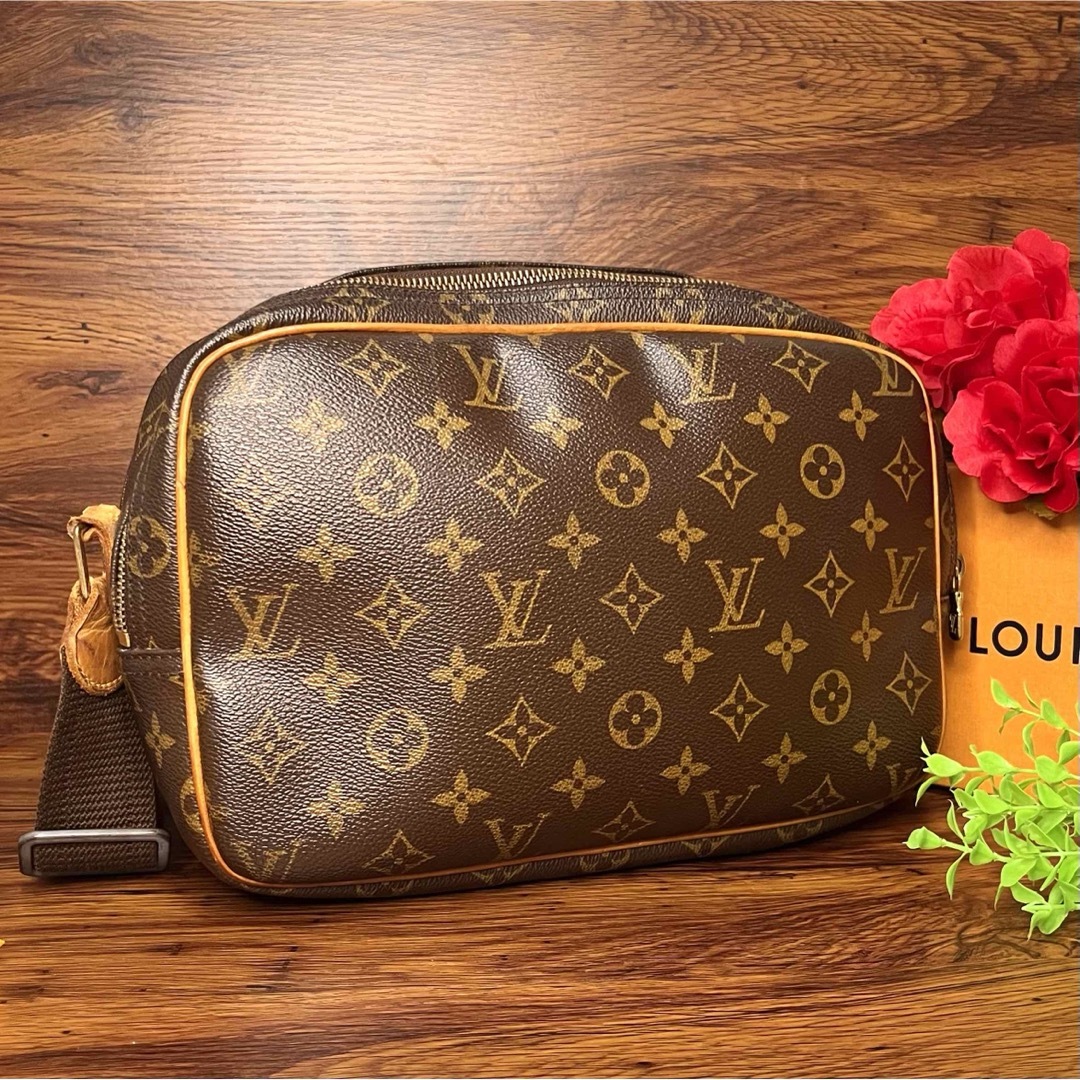 LOUIS VUITTON(ルイヴィトン)の⛄️極美品⛄️ルイヴィトン　モノグラム　リポーターPM ナイル　ショルダーバッグ レディースのバッグ(ショルダーバッグ)の商品写真