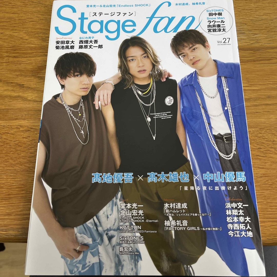 Johnny's(ジャニーズ)のＳｔａｇｅ　ｆａｎ エンタメ/ホビーの本(アート/エンタメ)の商品写真