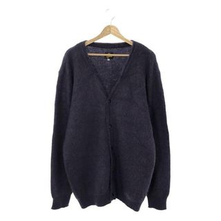 ニードルス(Needles)の【美品】  Needles / ニードルス | Mohair Cardigan / モヘヤ ニット カーディガン | XL | パープル | メンズ(カーディガン)