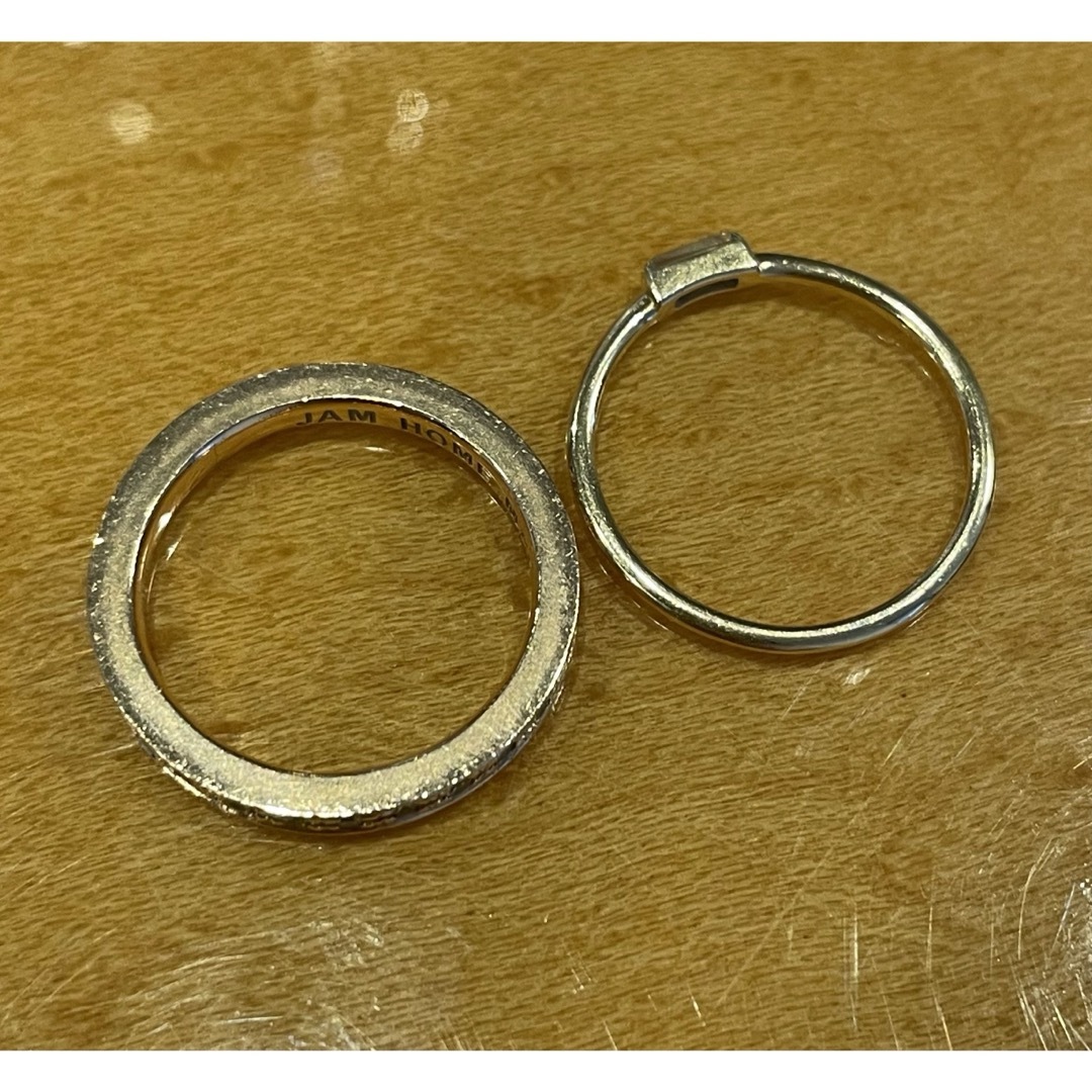 リング 2本セット 10号 10金 レディースのアクセサリー(リング(指輪))の商品写真