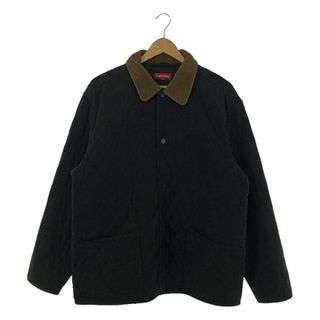 シュプリーム(Supreme)のSUPREME / シュプリーム | Quilted Jacket / コーデュロイ 切替 キルティング ジャケット | XL | ブラック/ブラウン | メンズ(その他)