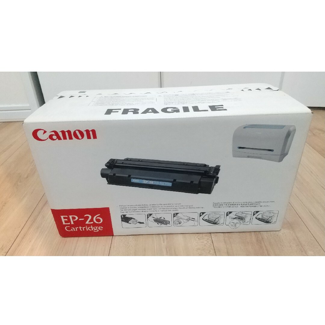 Canon(キヤノン)のCANON 純正品　EP-26 未開封品新品 インテリア/住まい/日用品のオフィス用品(OA機器)の商品写真