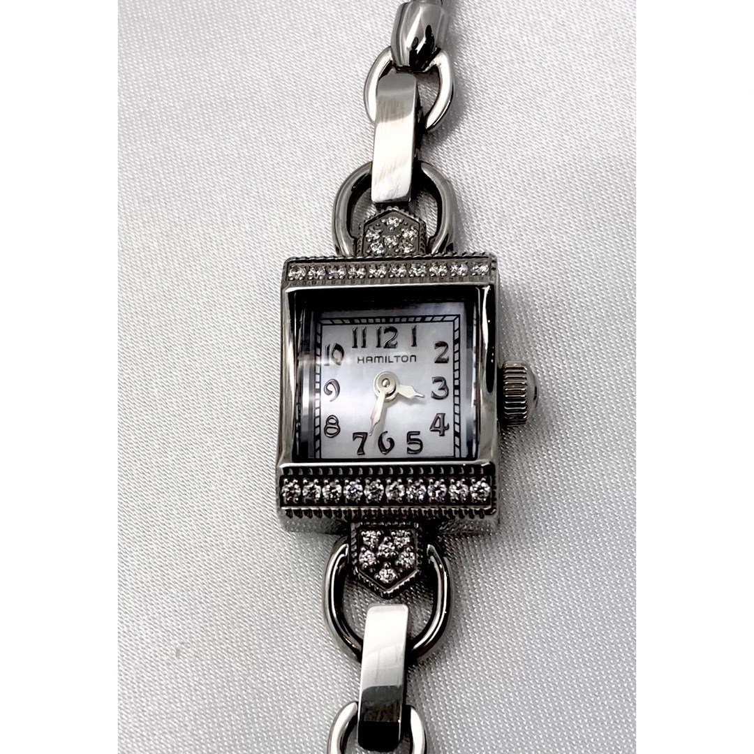 Hamilton(ハミルトン)の【電池新品】美品　ダイヤ32P ハミルトン　アメリカンクラシック レディースのファッション小物(腕時計)の商品写真