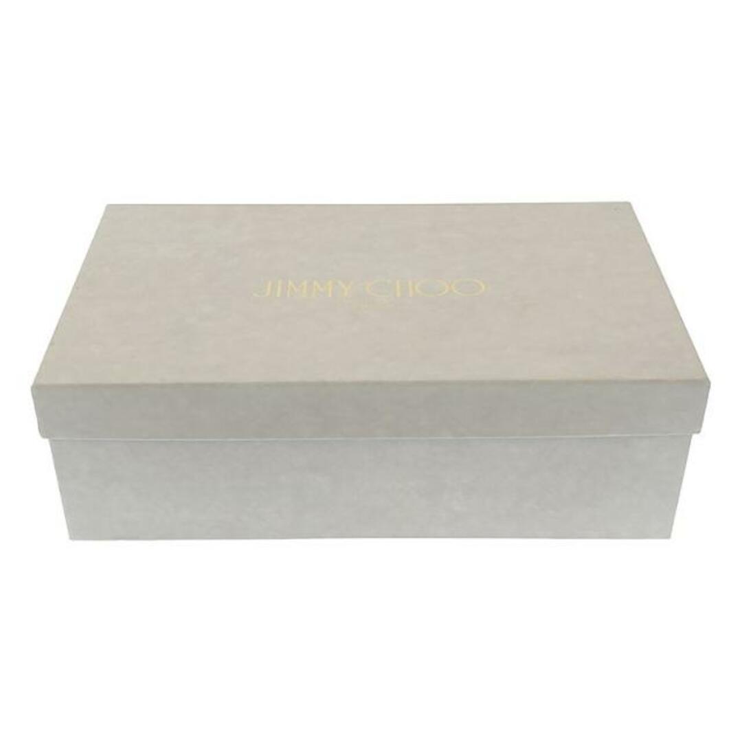 JIMMY CHOO(ジミーチュウ)のJIMMY CHOO / ジミーチュウ | ROMY FLAT グリッター ポインテッドトゥ フラットパンプス | 37 1/2 | シルバー系 | レディース レディースの靴/シューズ(ハイヒール/パンプス)の商品写真